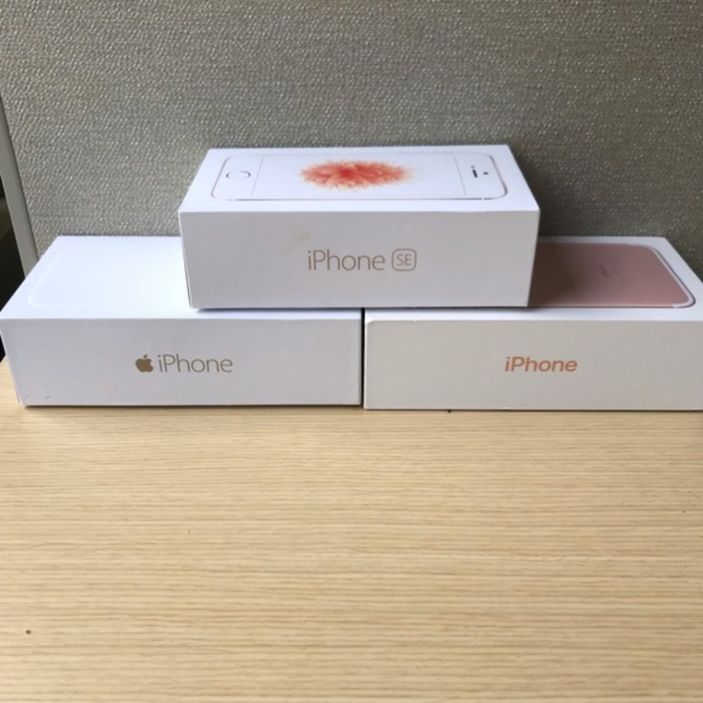 Empty iPhone boxes for sale